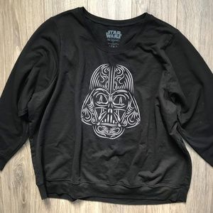Star Wars Darth Vader Sweatshirt Plus Size Small